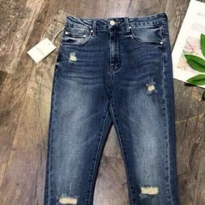 Mother Jeans Rainbow Pocket-28